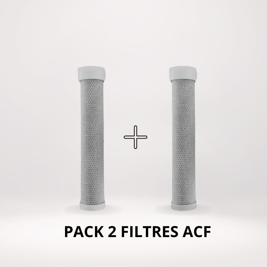filtre acf pour pommeau de douche pour le chlore les résidus et impuretés