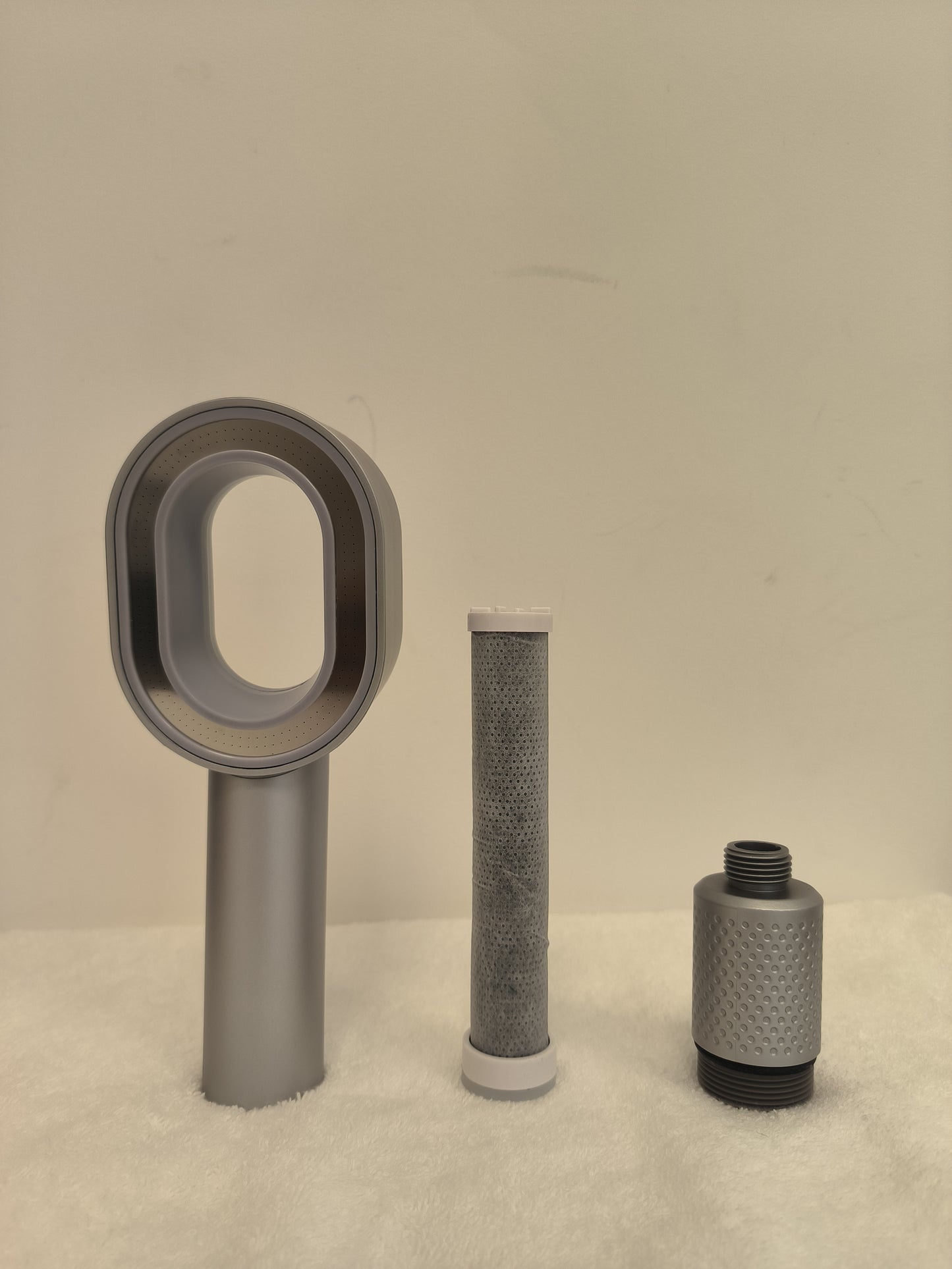 pomme de douche gris anti chlore et calcaire filtre ACF haute pression