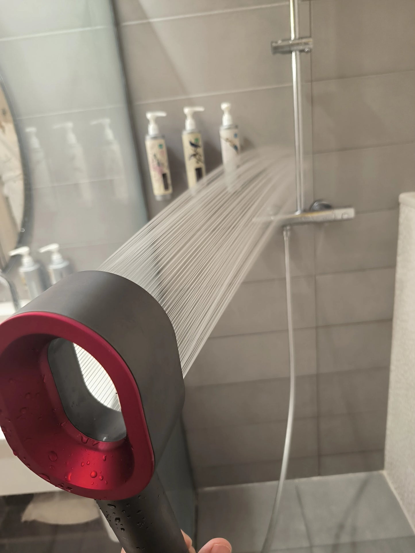 Nouveau pommeau de douche Design avec double filtre anti chlore